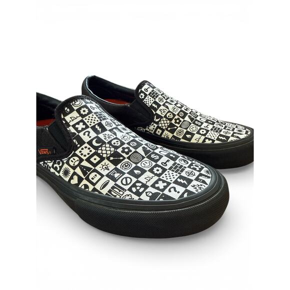 Vans x Cult Slip-On Pro BMX in black checkerboard Size US Men 7 main image 7